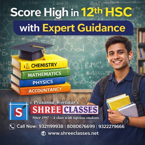 Scoring high in 12th HSC starts with strong concepts and the right guidance.